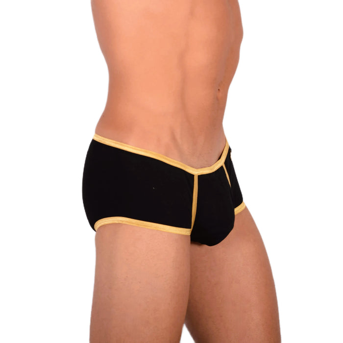 Sous-vêtement Modus Vivendi Boxer ARCHAIC Tissu Coton Fait Main Noir 05722 3