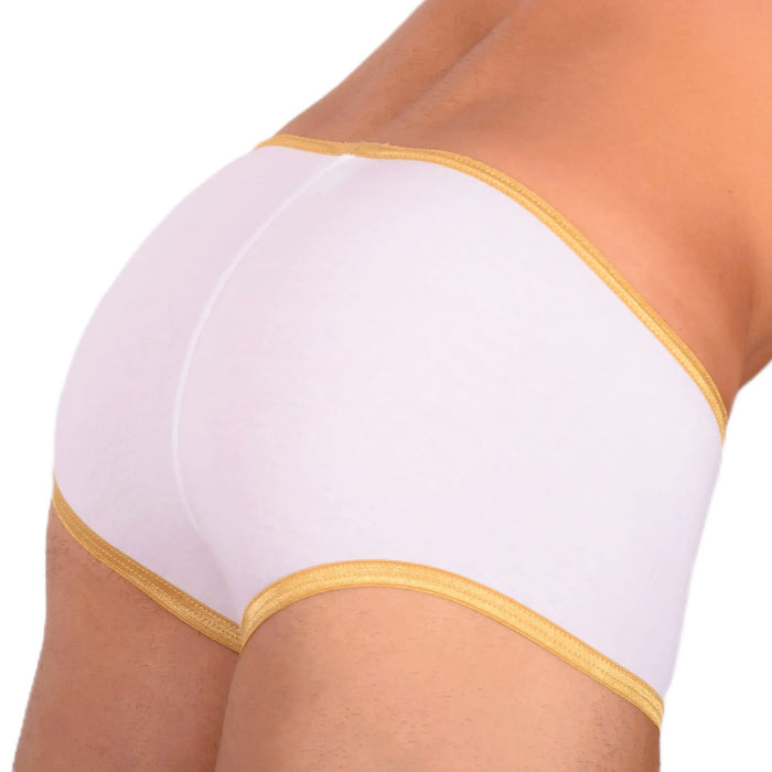 Sous-vêtements Modus Vivendi Boxer ARCHAIQUE Tissu Coton Fait Main Blanc 05722 1