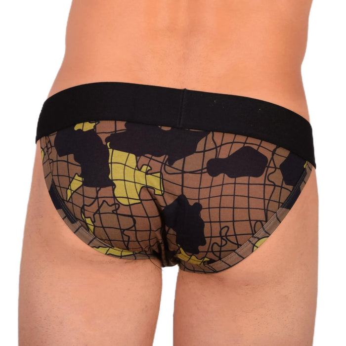 Modus Vivendi Tanga-Brief Camo Army Trapped Luxury Lurex Kaki 11012 8