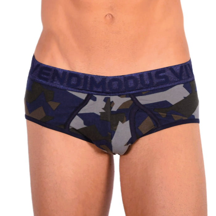 Modus Vivendi Camo Briefs Desert Line Soft Cotton Blue 11714 34