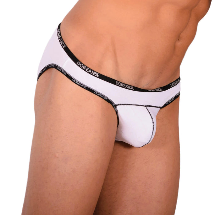 DOREANSE Men Brief Feel Naked Bikini  Slip White 1215 11