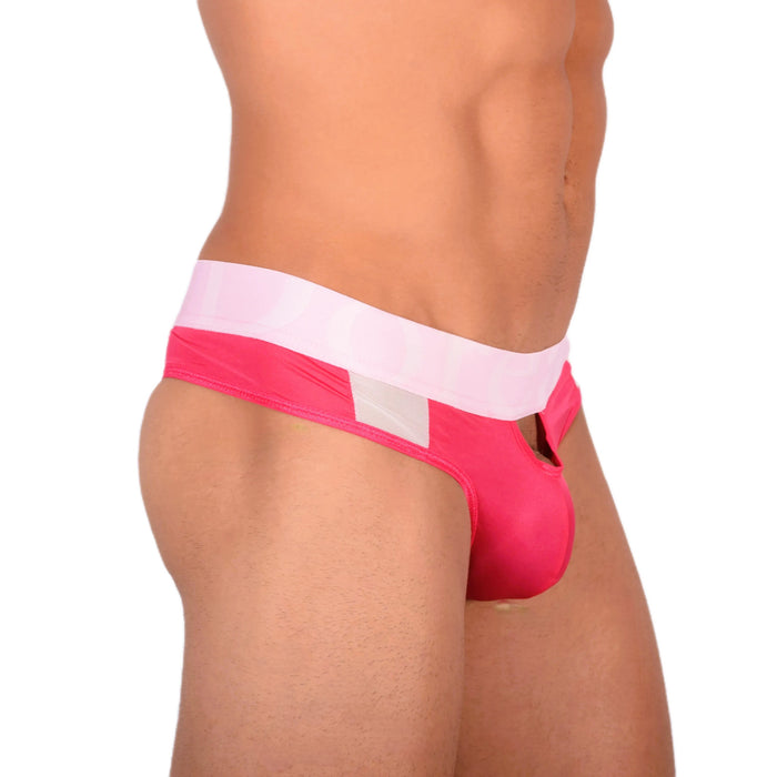 Doreanse String String Doux Elégant String Taille Basse Fushia 1224