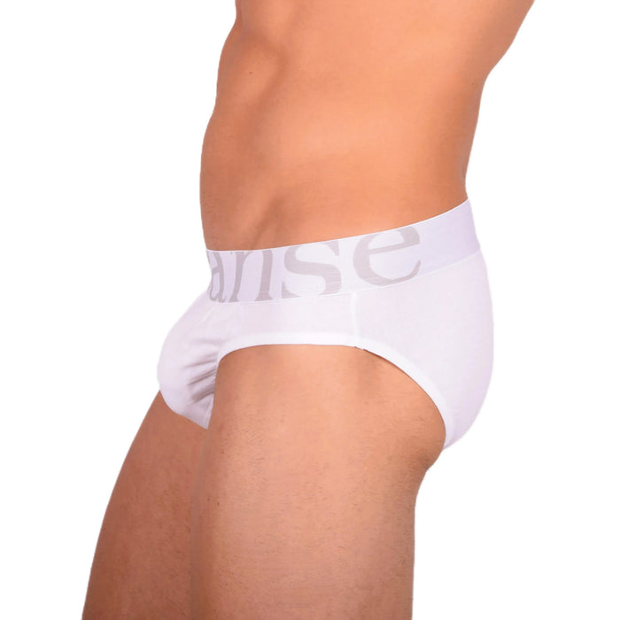 DOREANSE Brief Mens Slip With Pouch Reforming White 1225 9