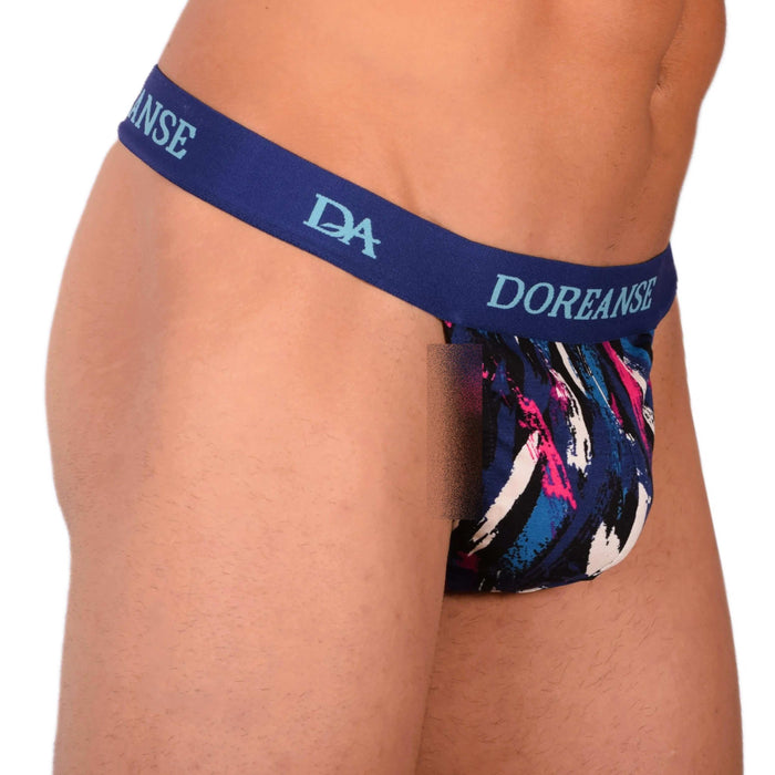 Doreanse Modal Thongs Silky Soft Mens String Neon Sports 1234 12