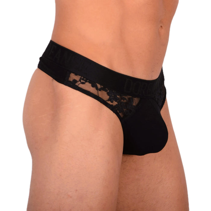 DOREANSE Men Thong Feel Naked Bikini Thong Sous Vetement Homme Dentelle 1252 11