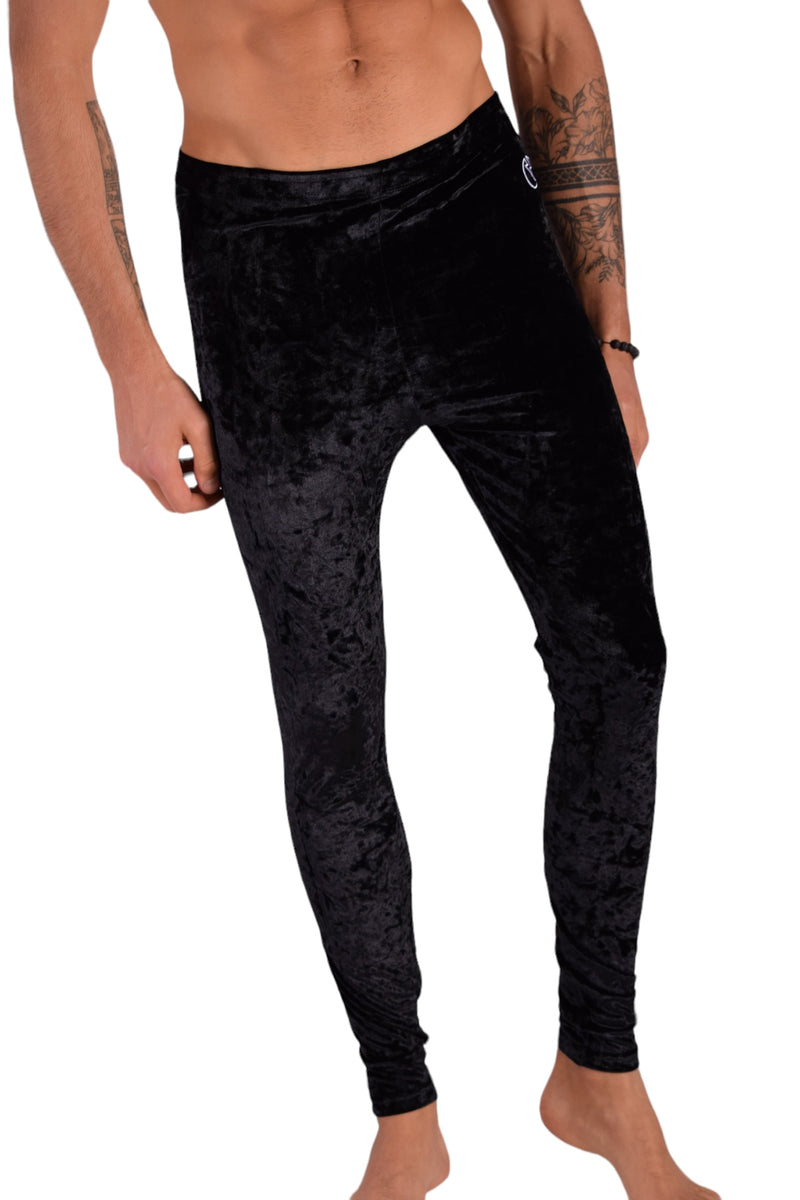 Legging homme SMU noir velouté XS/S 12571 MX8