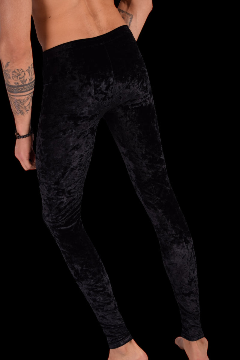 Legging homme SMU noir velouté XS/S 12571 MX8