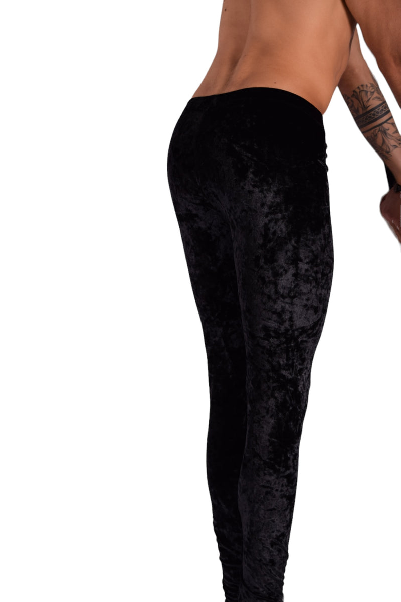 Legging homme SMU noir velouté XS/S 12571 MX8
