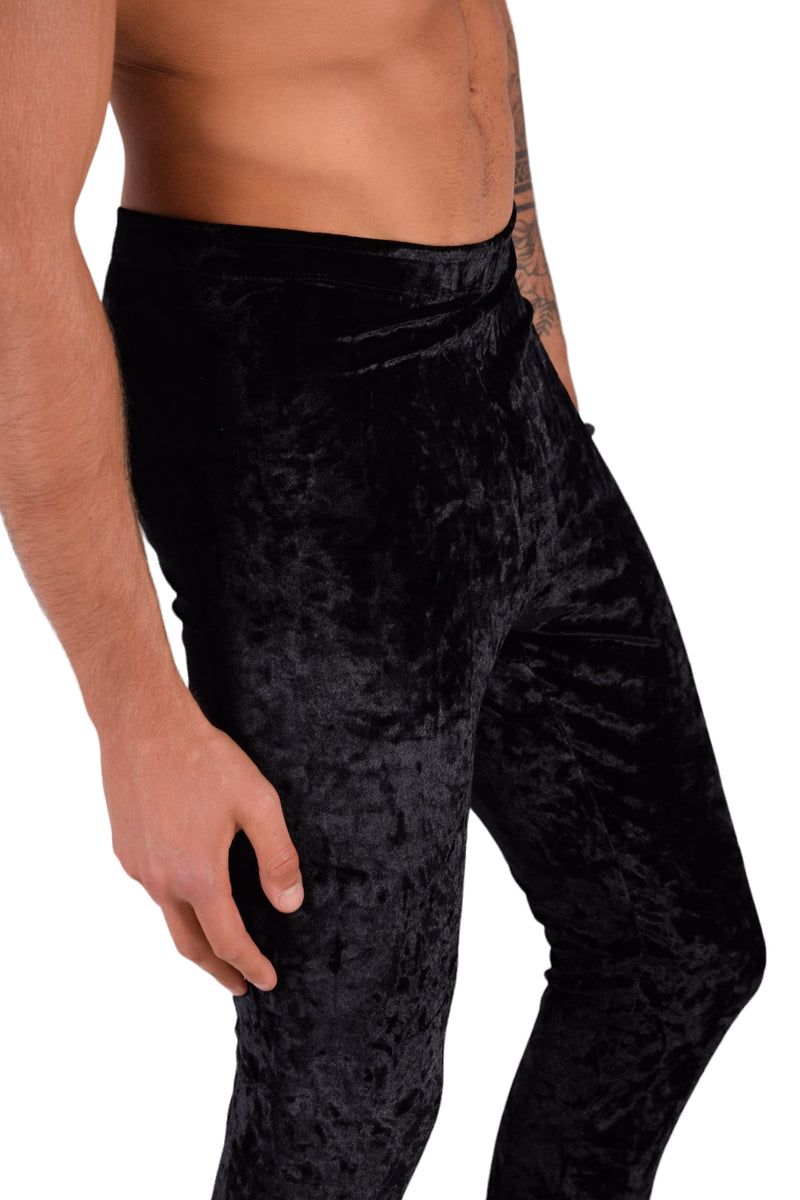 Legging homme SMU noir velouté XS/S 12571 MX8