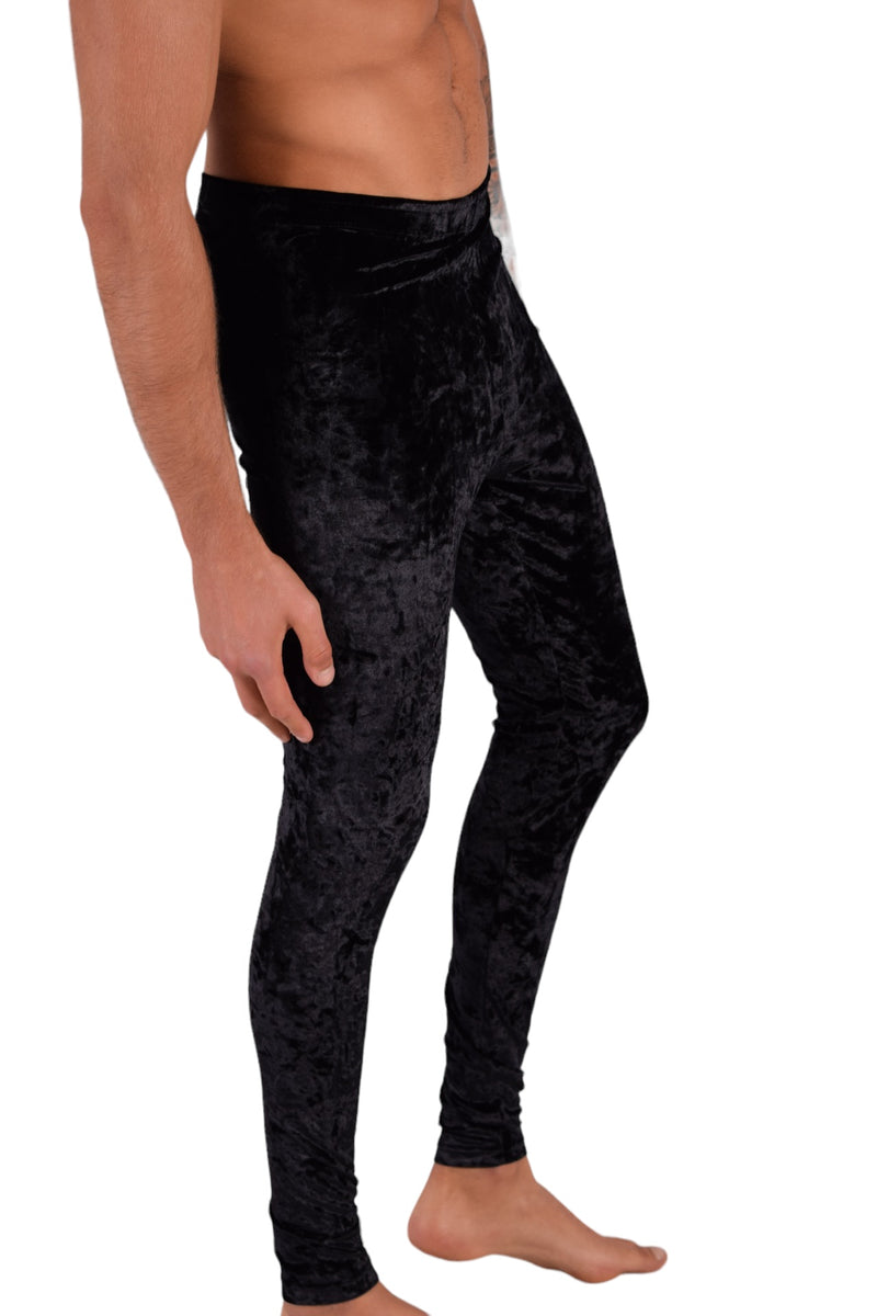 Legging homme SMU noir velouté XS/S 12571 MX8