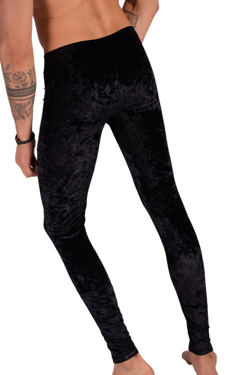 Legging homme SMU noir velouté XS/S 12571 MX8
