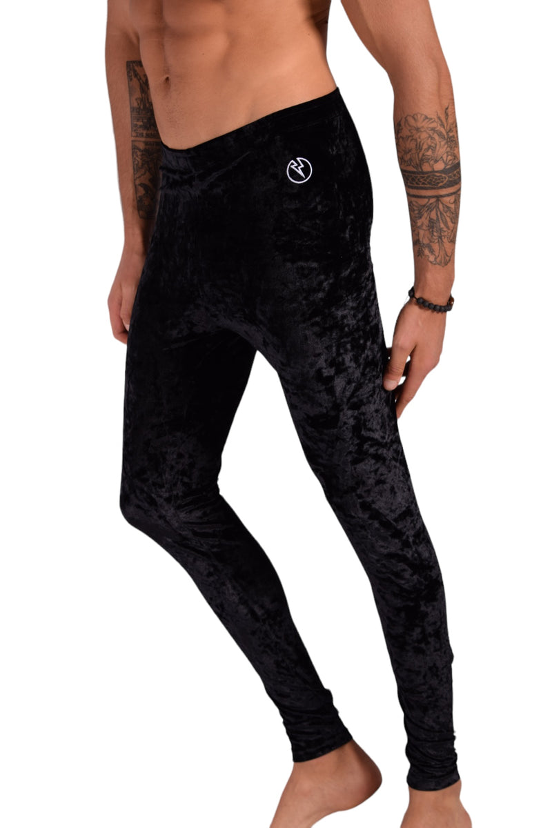 Legging homme SMU noir velouté XS/S 12571 MX8