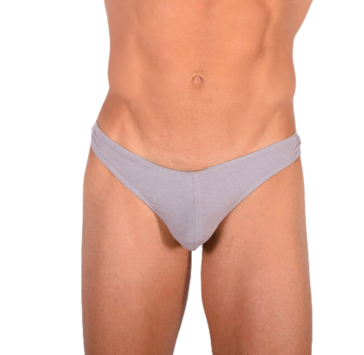 DOREANSE String Homme Coton Gris 1280 14