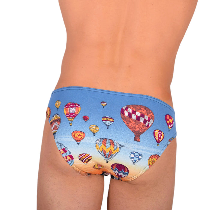 Doreanse imprimé doux décontracté mini coupe speedo slips 1319 8