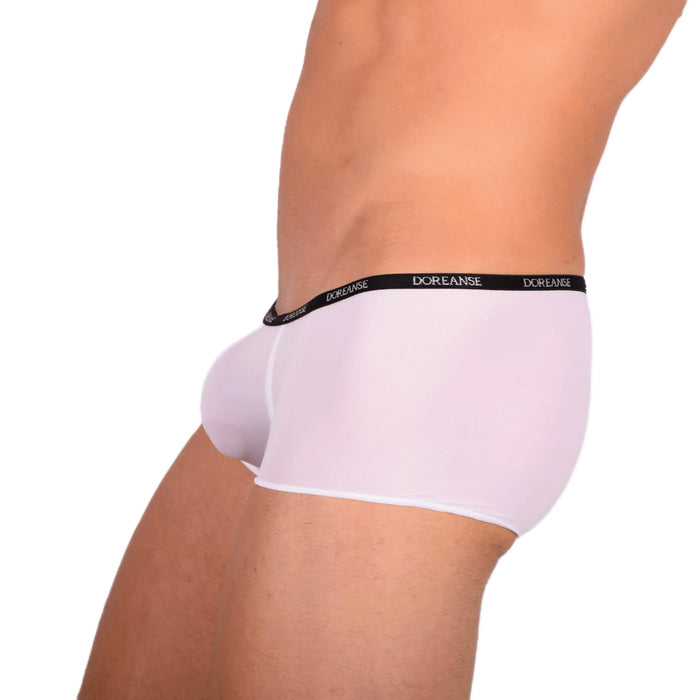 DOREANSE Aire Mini Trunk Super Low Rise Boxer Homme Blanc 1590 15