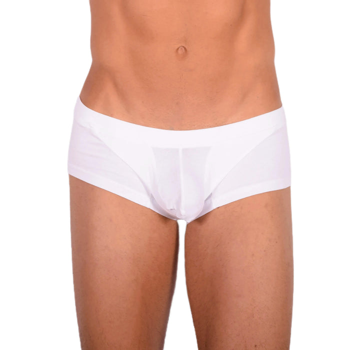 DOREANSE Boxer Adonis Hipster Trunk Coton Doux Blanc 1750 8