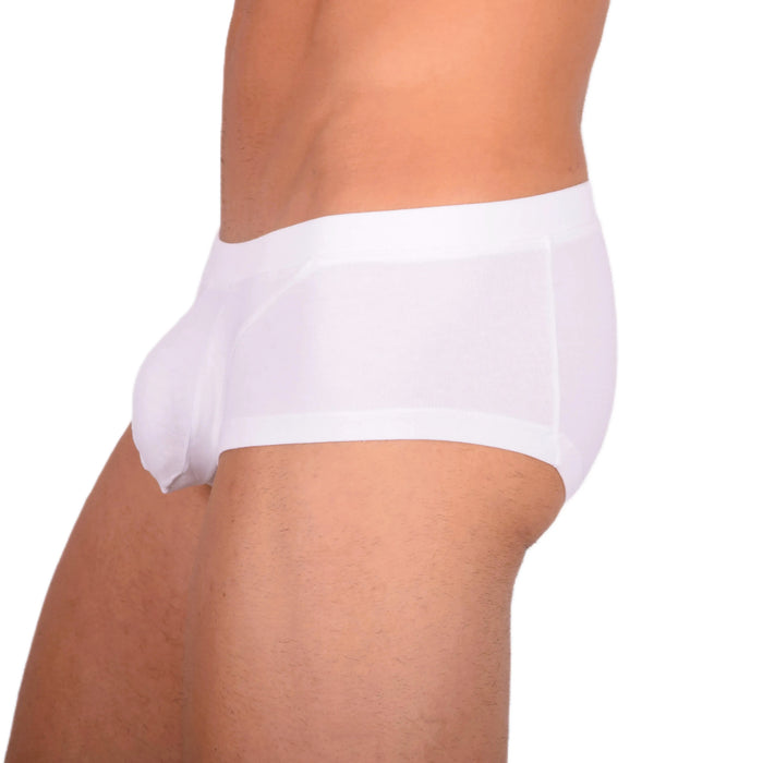 DOREANSE Boxer Adonis Hipster Trunk Coton Doux Blanc 1750 8