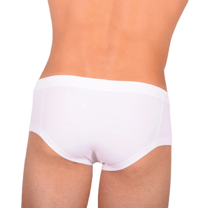 DOREANSE Boxer Adonis Hipster Trunk Coton Doux Blanc 1750 8