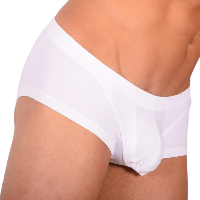 DOREANSE Boxer Adonis Hipster Trunk Coton Doux Blanc 1750 8