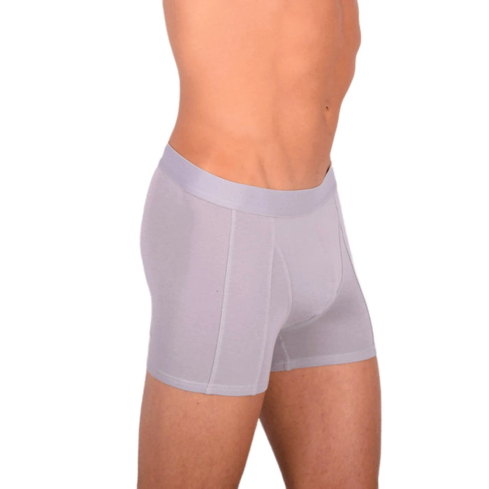 DOREANSE Boxer Boxer Casual Coton Modal Gris Fumé 1755 10 