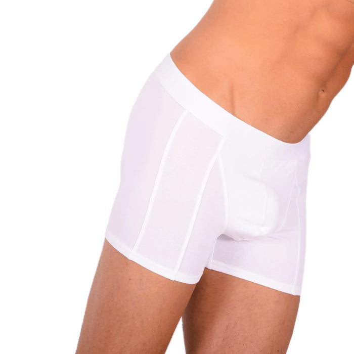 DOREANSE Boxer Boxer Casual Coton Modal Blanc 1755 10 