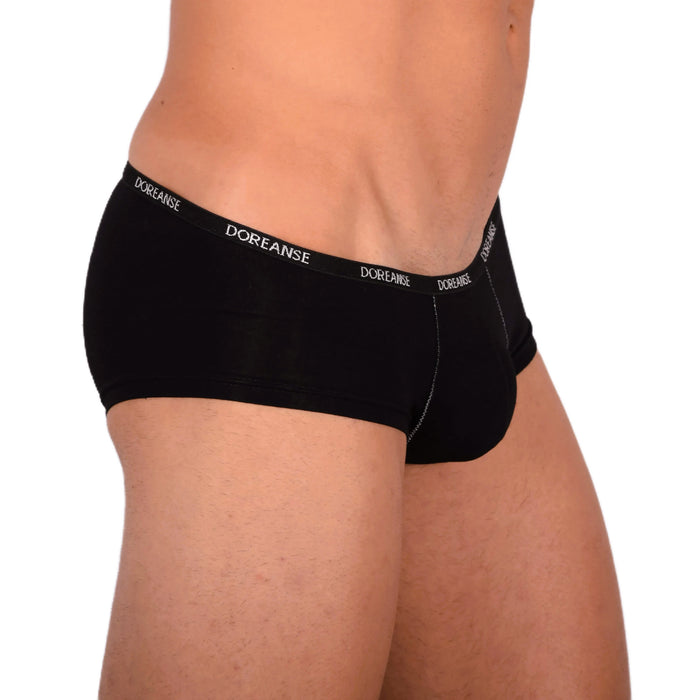 DOREANSE Boxer Hipster Mini Trunk Micro-Modal Black 1781 7