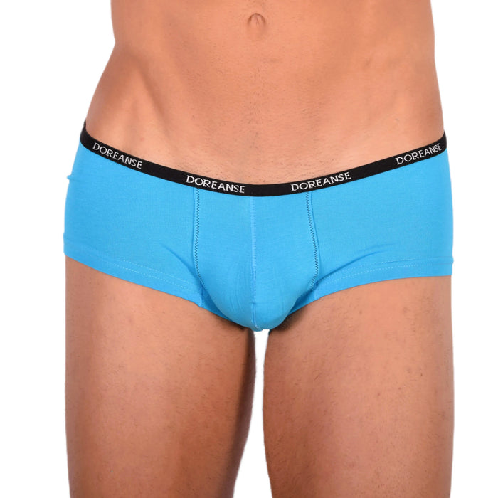 DOREANSE Boxer Hipster Mini Trunk Micro-Modal Turquoise 1781 7