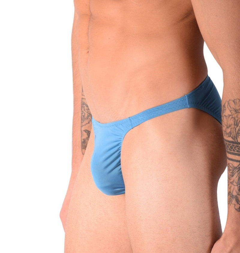 Slip de bain Skinz devant lisse maillot de bain bikini pour homme Saphir 4511 1