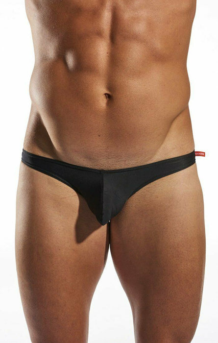 Large COCKSOX Swim-Brief Chlorine Resist Italian Lycra Swimwear Black CX02 24