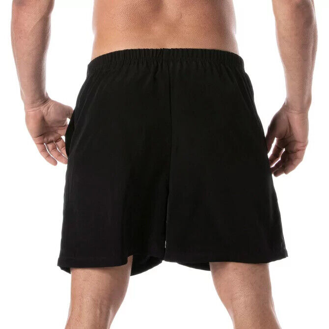 TOF PARIS Bermuda d'été longue évasée coupe short noir 50