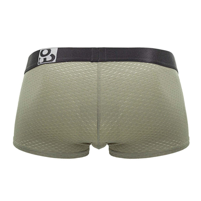 ErgoWear Boxer Trunks MAX Flow Micro Perforated Mesh in Smoke Green 1679