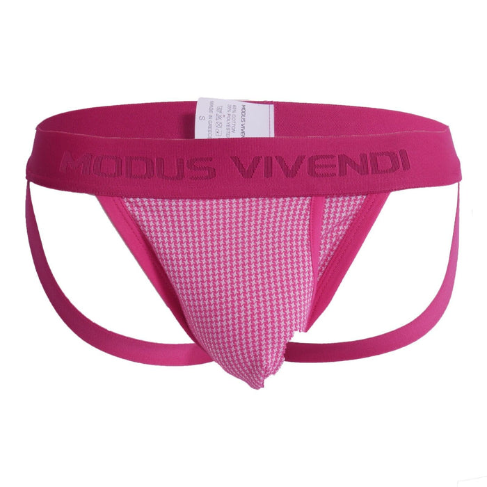 Modus Vivendi Country Jock Knitted Double-Ply Pouch Fushia Jockstrap 02211 B76