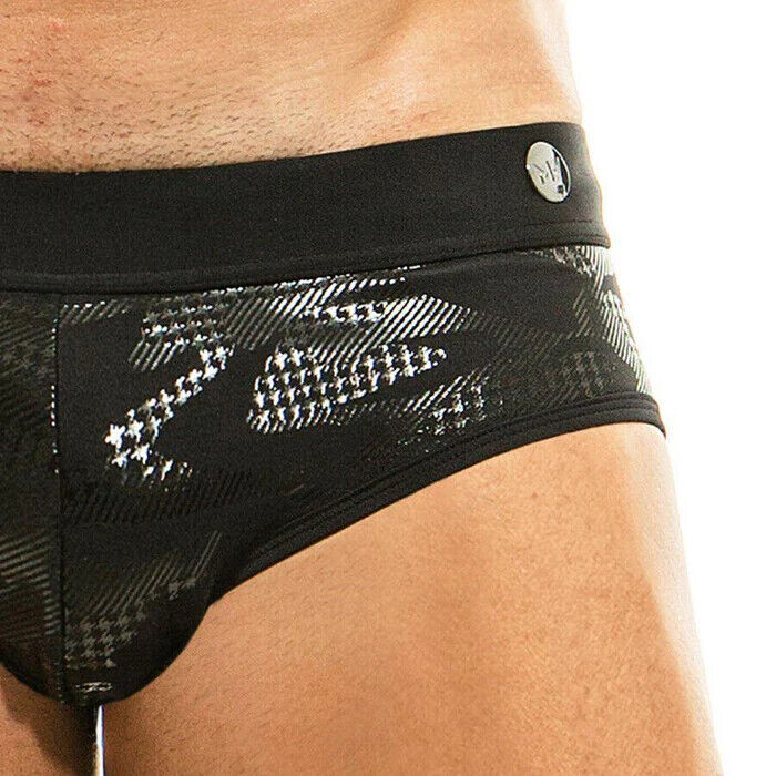 Modus Vivendi Swim-Briefs Glitter Fashion Swimwear Black AS1912 68