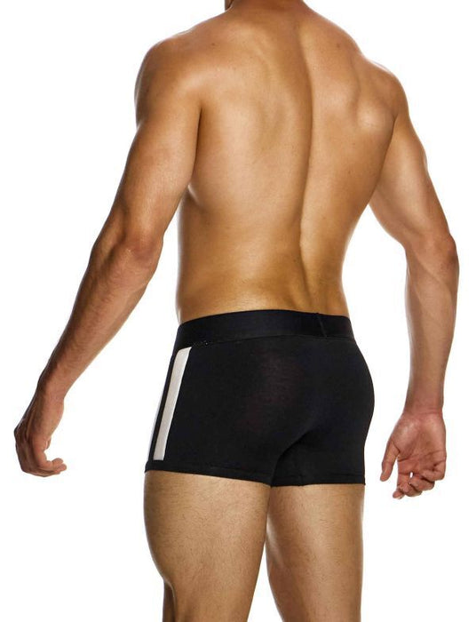 Modus Vivendi Sporty Boxer Classic Cut Jacquard Knitted Cotton 12423 Black/White