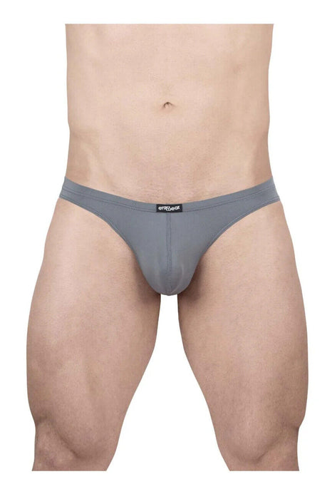 ErgoWear X4D Low Rise Bikini-Briefs Ergonomically Shaped Pouch in Gray 1704