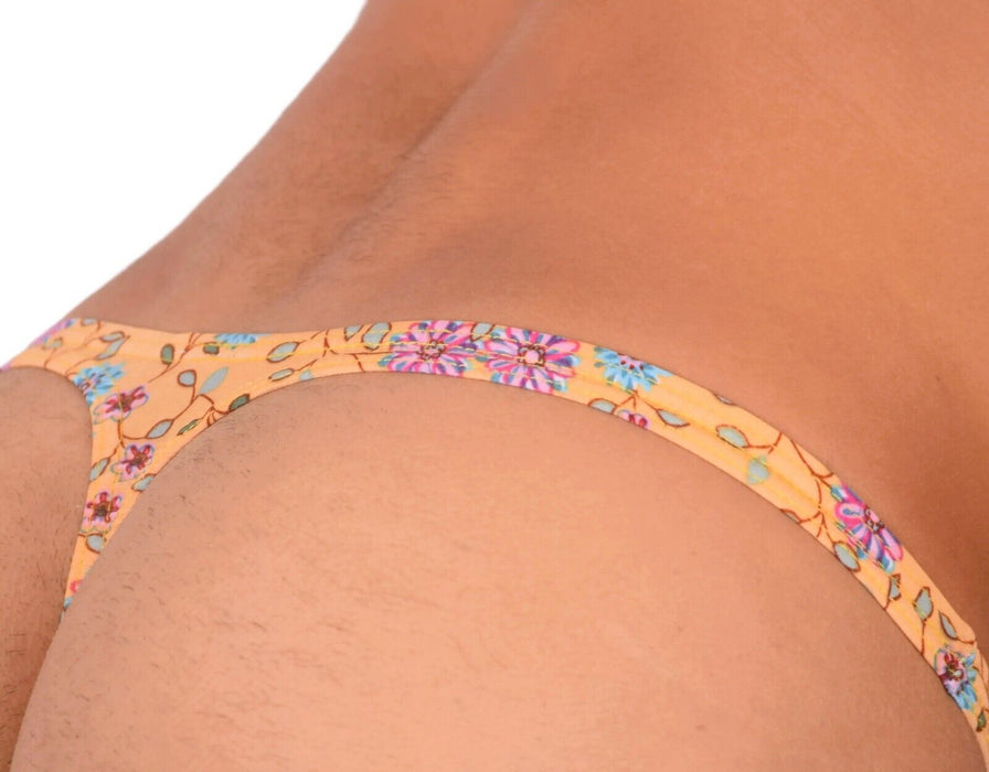 XS/S Smu Tanning Walking around Flowers Thong MX18 33966