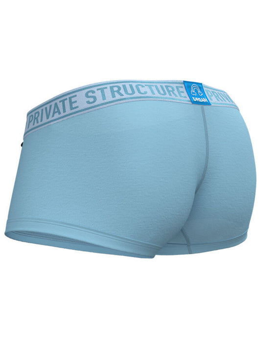 PRIVATE STRUCTURE Boxer Trunks 3D Contour Pouch PRD Dream Atlantic Blue 4386a1