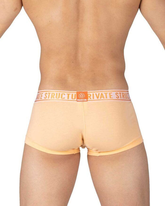 PRIVATE STRUCTURE PRD Boxer Trunks 3D-Contour Pouch Marshmellow Orange 4386a1