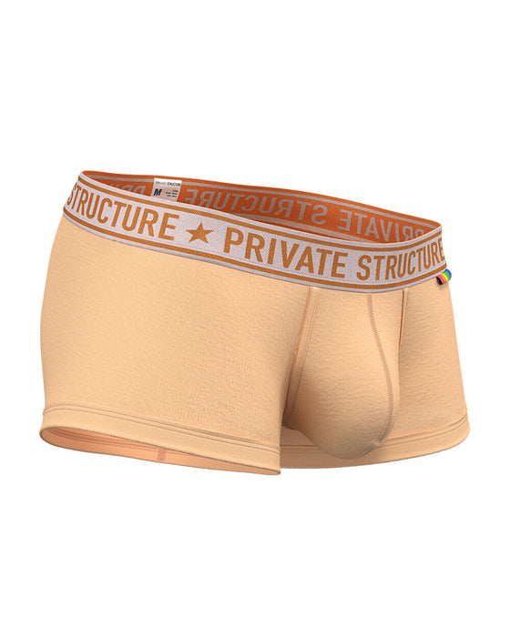 PRIVATE STRUCTURE PRD Boxer Trunks 3D-Contour Pouch Marshmellow Orange 4386a1