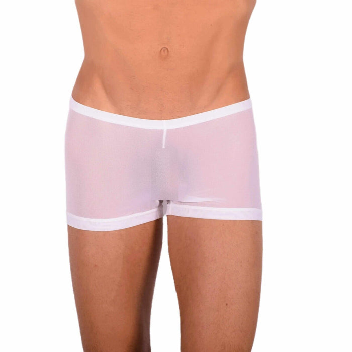 2XS/XS SMU Tanning Walking around C-Thru White Mini Boxer MX19 34032