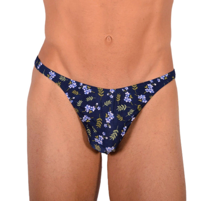 XS/S SMU Tanning Walking around Floral Thong MX19 34040