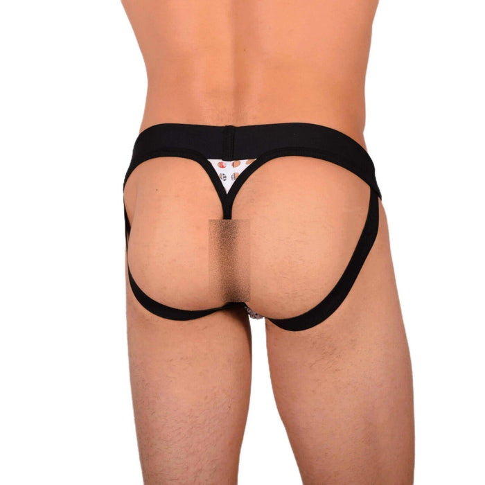 XS/S SMU Tanning Walking around White Jockstrap MX20 34062