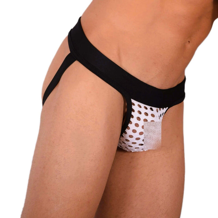 XS/S SMU Tanning Walking around White Jockstrap MX20 34062