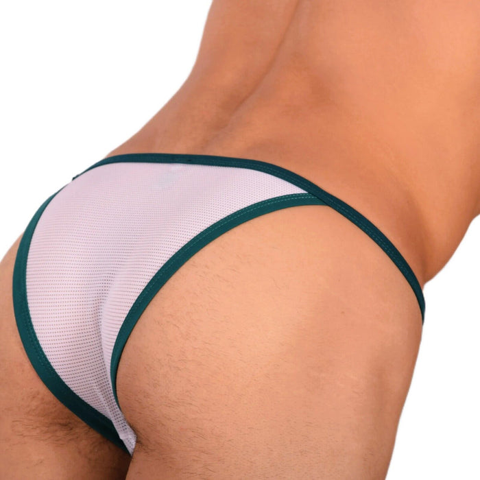 S/M SMU Sensual White Brief MX20 34082