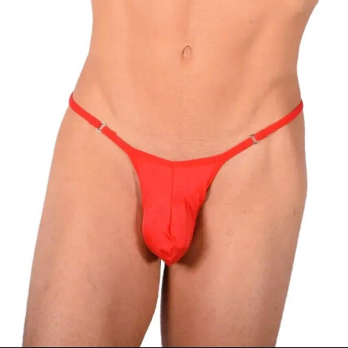 SMALL SMU Sexy Orange Thong MX20 34107