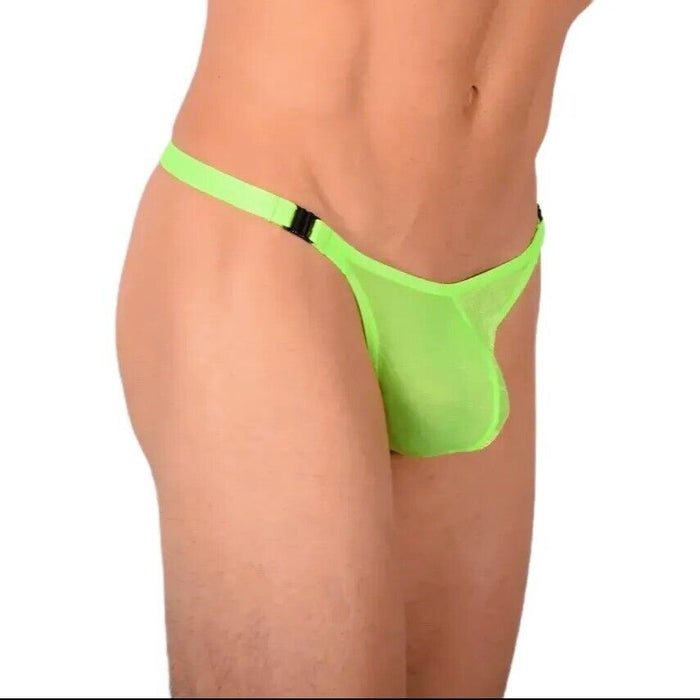 S SMU Sensual Detachable Lime Thong MX20 34112