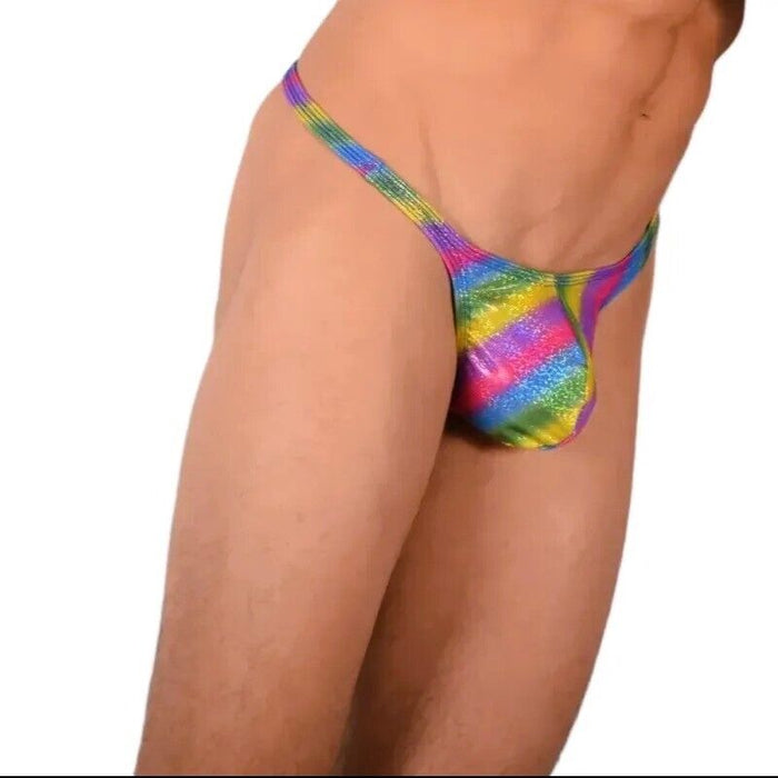 S/M SMU Sexy Rainbow Thong MX20 34139