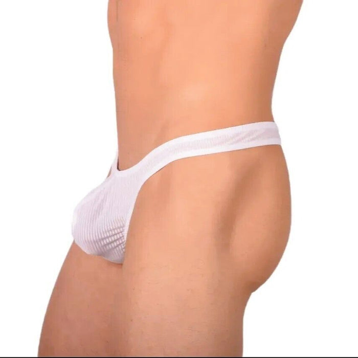 S/M SMU Sexy White Thong MX20 34103