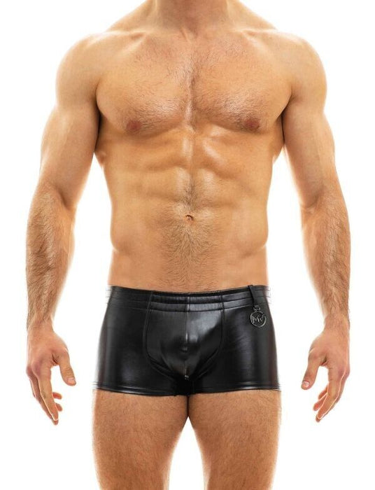 MODUS VIVENDI Leather Boxer Tight Fit Black 20521 63