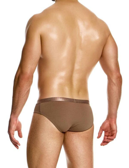 Modus Vivendi Low-Rise Antibacterial Classic Brief Contour Pouch Dark Skin 15614